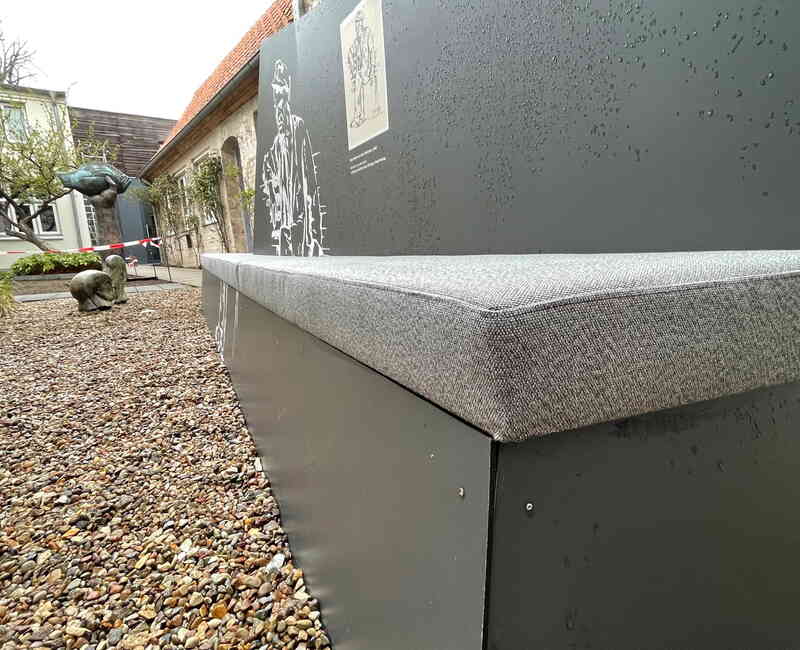 Außenpolster im Buddenbrookhaus