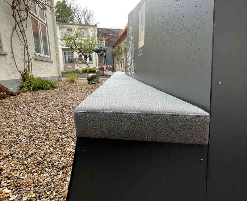 Außenpolster im Buddenbrookhaus